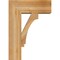 Ekena Millwork Imperial Block Rough Sawn Bracket w/ Offset Brace, Western Red Cedar, 8"W x 20"D x 28"H BKT0806X20X28IMP05RWR - alternate 2